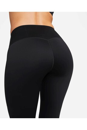 Go Firm-Support Mid-Rise Cropped Training Kadın Tayt dq5908-010 Image 5