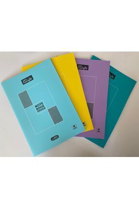 4 ADET KARELİ DEFTER-80 YAPRAK Image 0