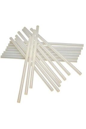 Ince Silikon Çubuk Sıcak Silikon Tabanca Mumu 2 Adet 30 cm Image 1