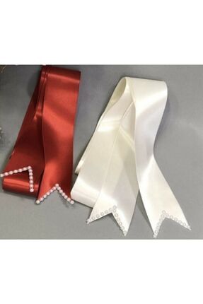 Gelin Damat Takı Kuşağı Boncuklu 2 Adet – Magnet, Hediyelik, Süs Aksesuarı Image 0