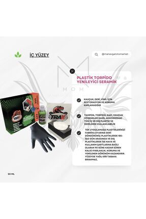 Araç Plastik Aksamları Için Özel Üretilen Hidrofobik Seramik Kaplama Ve Pigment Yenileyici Image 0