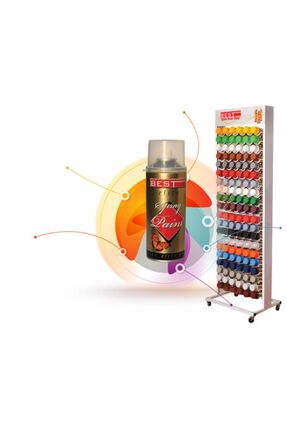 Elite 9301 Beyaz Eşya Beyazı Spray Boya 400ml 1 Adet - 400 ml Image 1