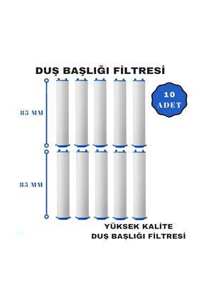 10 ADET DUŞ BAŞLIĞI FİLTRESİ- KİREÇ PAS TORTU ENGELLEYİCİ FİLTRE- MASAJLI DUŞ BAŞLIĞI FİLTRESİ Image 0