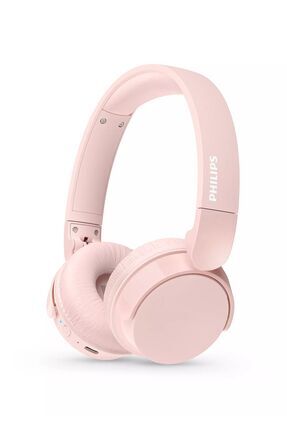 Tah4209 Kablosuz Kulak Üstü Kulaklık Dinamik Bas, Bluetooth, Net Arama, 55 Saat Kullanım -pembe Image 0