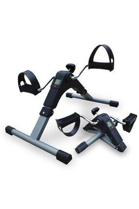 El Ayak Mini Katlanabilir Dijital Göstergeli Egzersiz Bisikleti - El Ve Ayak Egzersiz Pedalı Image 0