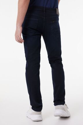 Luke Slim Tapered Dar Kesim Düşük Bel Antrasit Esnek Jean Kot Pantolon Image 4