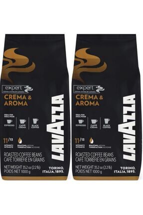 expert crema e aroma çekirdek kahve 2 kg (1kg+1kg) Image 0