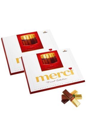Kırmızı Storck Finest Selection Hediye Çikolata 250 g x2 Image 0