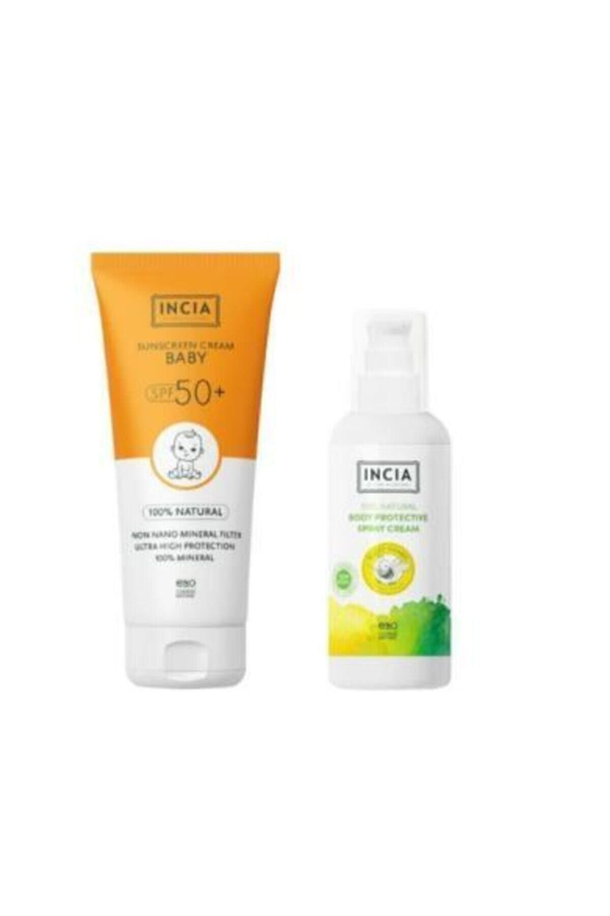 incia bebek icin dogal gunes kremi spf 50 100 ml dogal koruyucu vucut losyonu 100 ml fiyati yorumlari trendyol