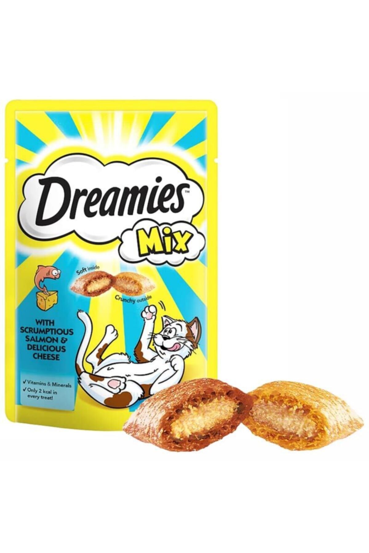 Dreamies Somonlu Mix Kedi Ödül 60gr