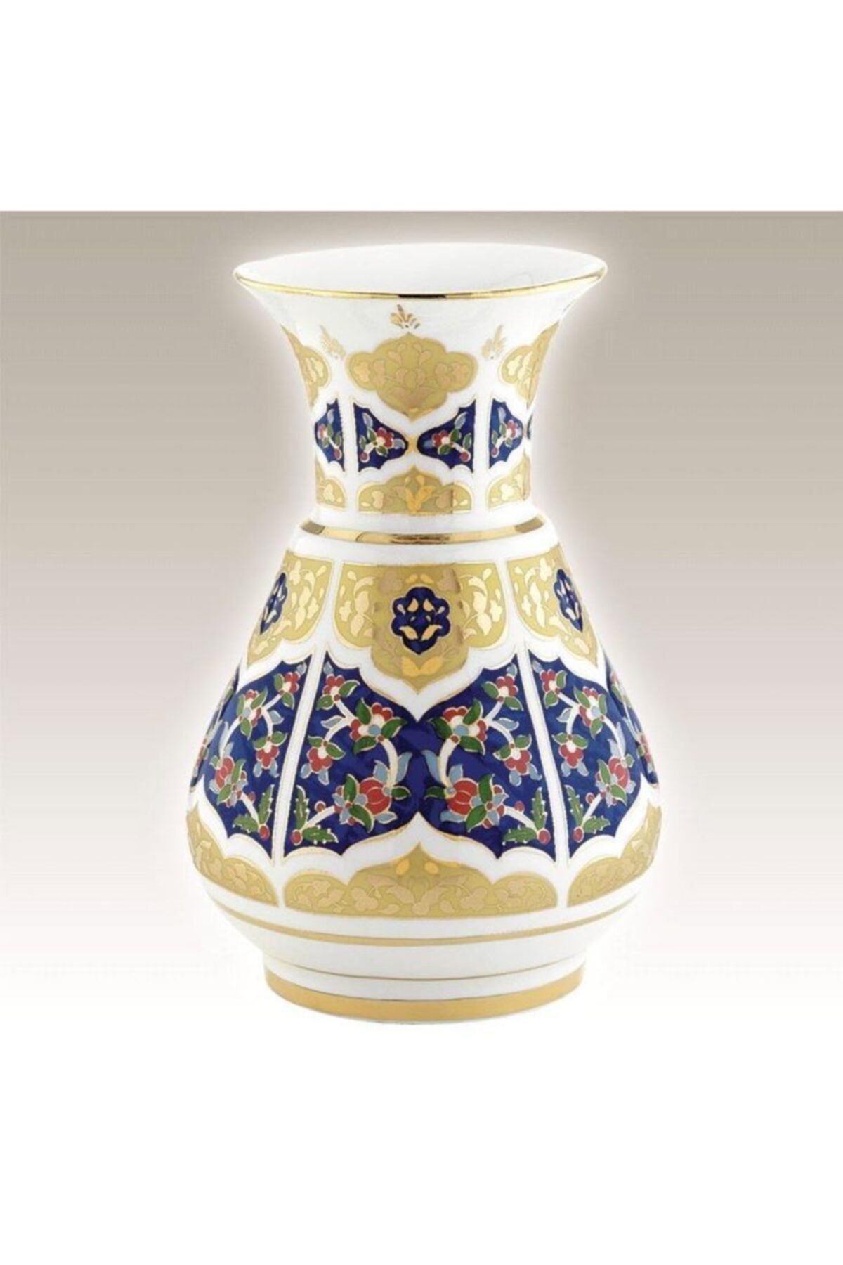 Kütahya Porselen El Yapımı Vazo Dekor 20 Cm No:013880