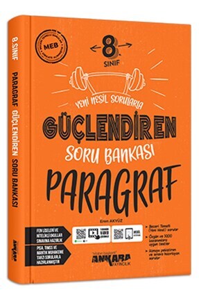 Ankara Yayıncılık 8. Sınıf Paragraf Güçlendiren Soru Bankası Image 0