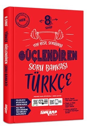 Ankara Yayıncılık 8. Sınıf Güçlendiren Türkçe Soru Bankası Image 0