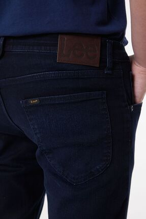 Luke Slim Tapered Dar Kesim Düşük Bel Antrasit Esnek Jean Kot Pantolon Image 3