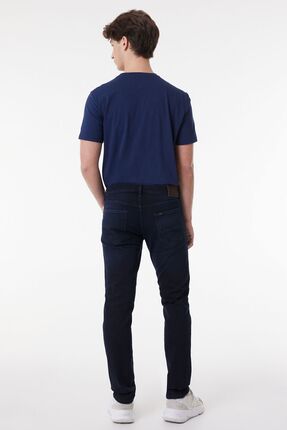 Luke Slim Tapered Dar Kesim Düşük Bel Antrasit Esnek Jean Kot Pantolon Image 2