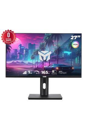 27 CUBE PA-27V165F VA 1MS 165HZ 2XHDMI 2XDP 2K QHD 2560X1440 FREESYNC Image 0