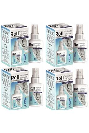 Antiseptik Solüsyon Spreyi El Ve Cilt Dezenfektanı 100 ml 4 Adet Image 0
