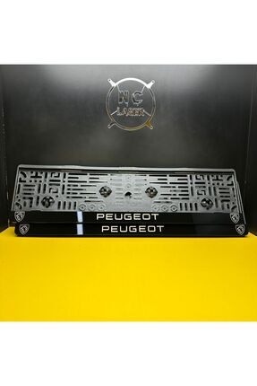 PEUGEOT Logolu  uyumlu Takmatik Plakalık Image 0