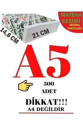 500 Adet A5 Fotokopi Kağıdı 80gr (DİKKAT A4'ÜN YARISIDIR) Image 0