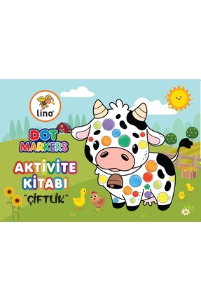 LİNO DOT MARKERS BOYAMA KİTABI ÇİFTLİK Image 0