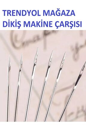 Dikiş Makine Singer Beko Bindallı Zenıth Ev Tipi Dikiş Makine Iğne 11/75 No Ince Kumaşlara (10 Adet) Image 3