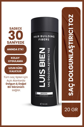 Saç Dolgunlaştırıcı  Toz Fiber- Kahverengi 8681967480771 Image 0