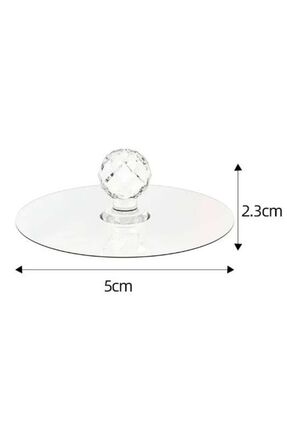 1 Adet Çok Amaçlı Yapışkan Kristal Tutacak Kulp Image 3