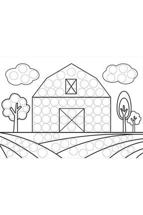 LİNO DOT MARKERS BOYAMA KİTABI ÇİFTLİK Image 2