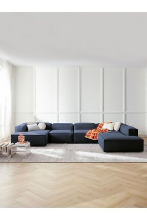 فریدا ۵ مدول پوفیدیک مبل ماژولار ایکس‌ال ست کاناپه گوشه