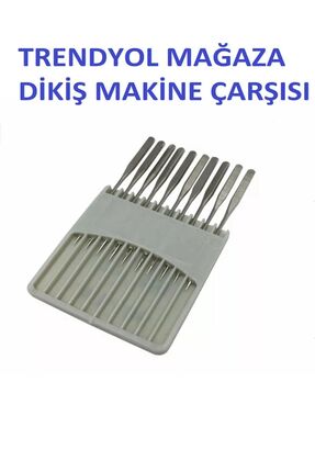 Dikiş Makine Singer Beko Bindallı Zenıth Ev Tipi Dikiş Makine Iğne 11/75 No Ince Kumaşlara (10 Adet) Image 0