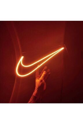 Nike Neon Led Dekoratif Duvar Aydınlatması Neon Duvar Yazısı Sihirli Led Image 0