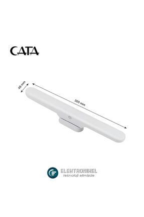 Şarjlı Mıknatıslı Dokunmatik Renk Ve Parlaklık Ayarlı Led Aplik Martı Ct-5249 Image 0