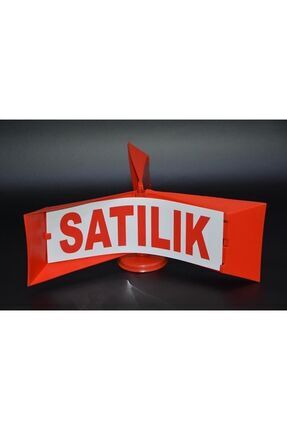 Oto Üstü Rüzgar Gülü Fırfır Tabela Satılık-kiralık Çift Taraflı Image 0