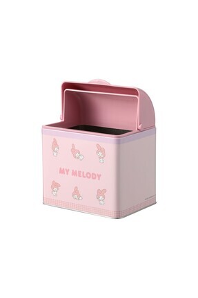 Sanrio Lisanslı Kapaklı Teneke Saklama Kutusu - My Melody Image 0
