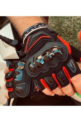 Birinci Kalite Yazlık Kısa Motosiklet Eldiveni Image 1