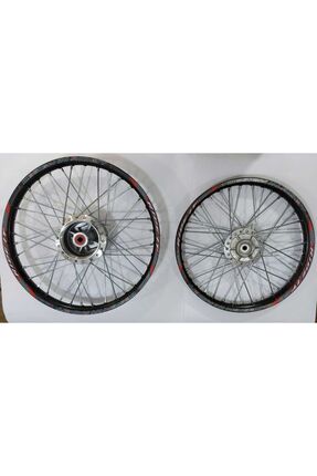 Cg Kuba Falcon Rideit Siyah Ön 17 Diskli Arka 19 Jant Takım Image 1