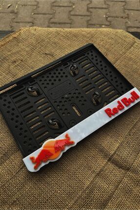 3D REDBULL Uyumlu Takmatik Motor Plakalık 24x15,5 Image 0