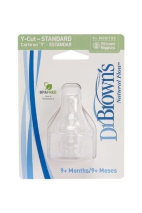 Dr Brown's Y Kesim Standart Biberon Emziği 9+ Ay Image 0