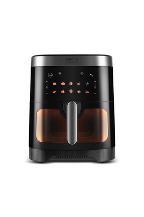 Gourmet XXXL Smart Screen İnox Cam Hazneli Airfryer Image 0