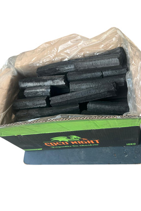 10kg Briket Delikli Mangal kömürü Endonezya dan ithal (7saat yanma süresi) Image 0