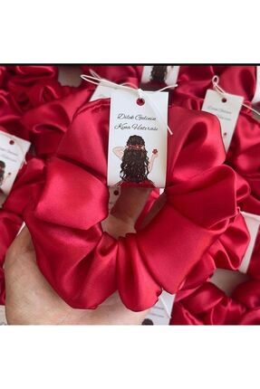 Kına Gecesi Hediyeliği - Bride To Be Hediyeliği Saten Kırmızı Toka 25 Adet Image 0