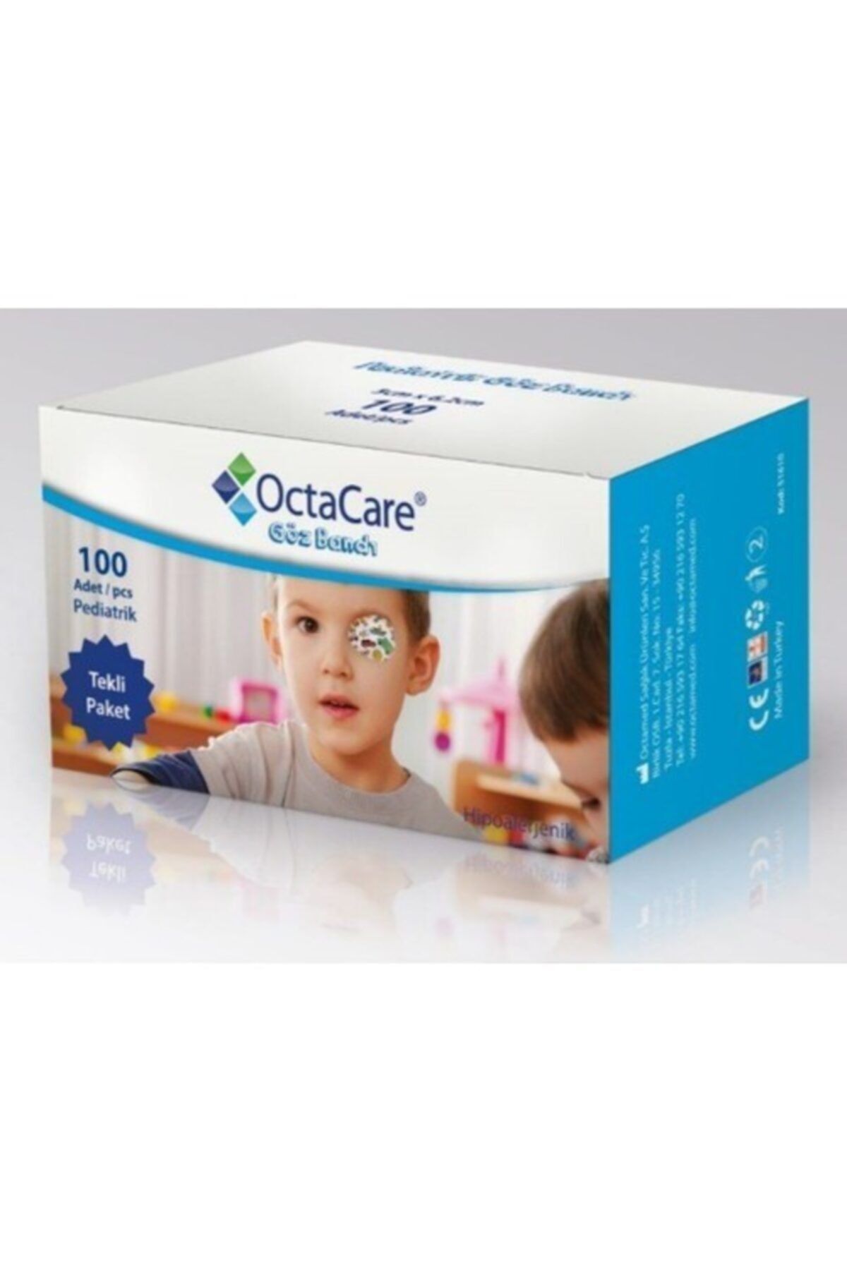 octacare erkek cocuk goz kapama bandi 5cmx6 2cm 100 lu paket fiyati yorumlari trendyol