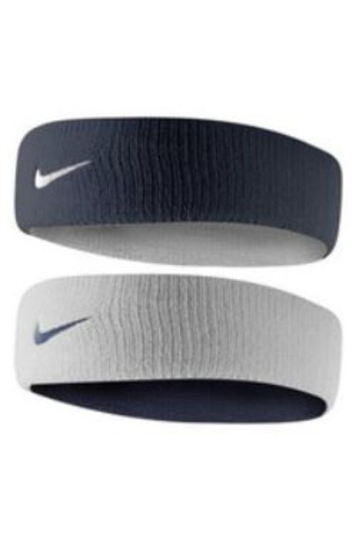 Nike Home And Away Çift Traraflı Saç Bandı Lacivert-beyaz