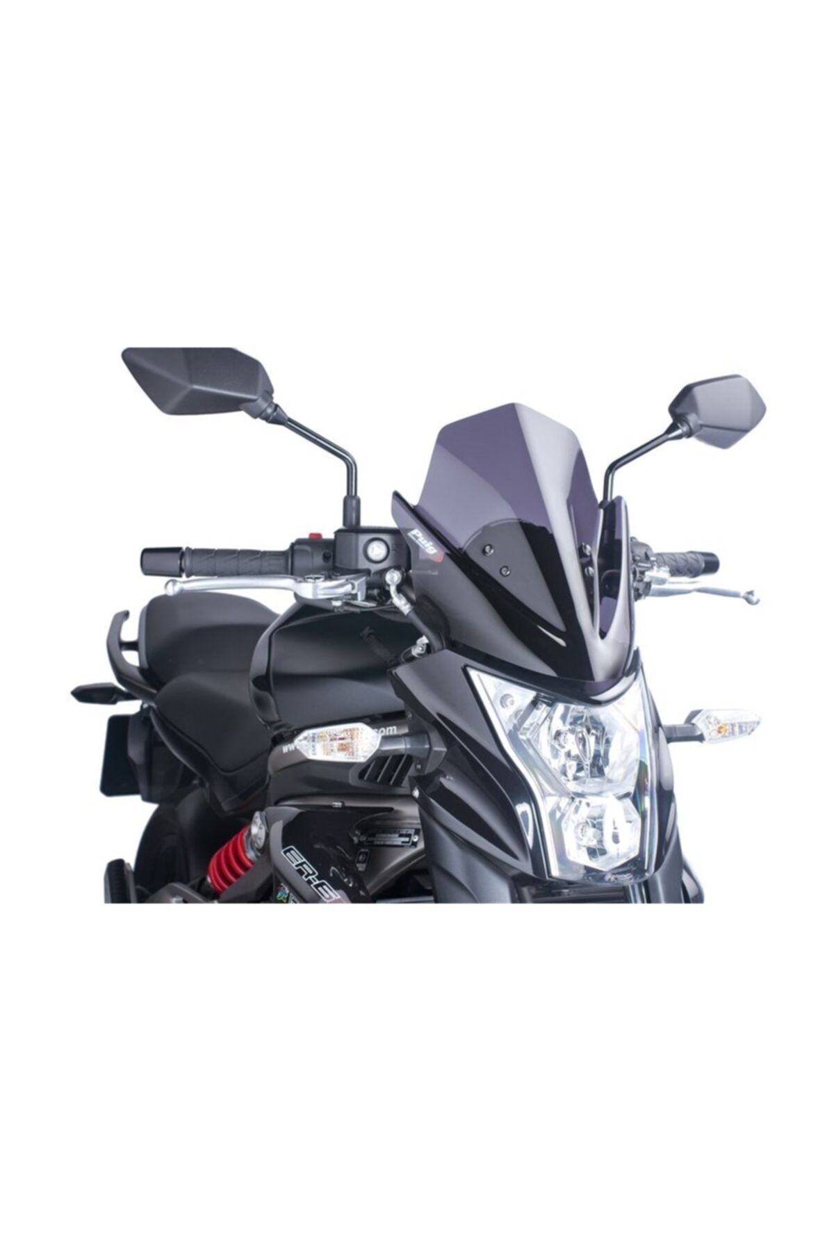 Puig Kawasaki Er6-n 12 Siyah Ön Cam