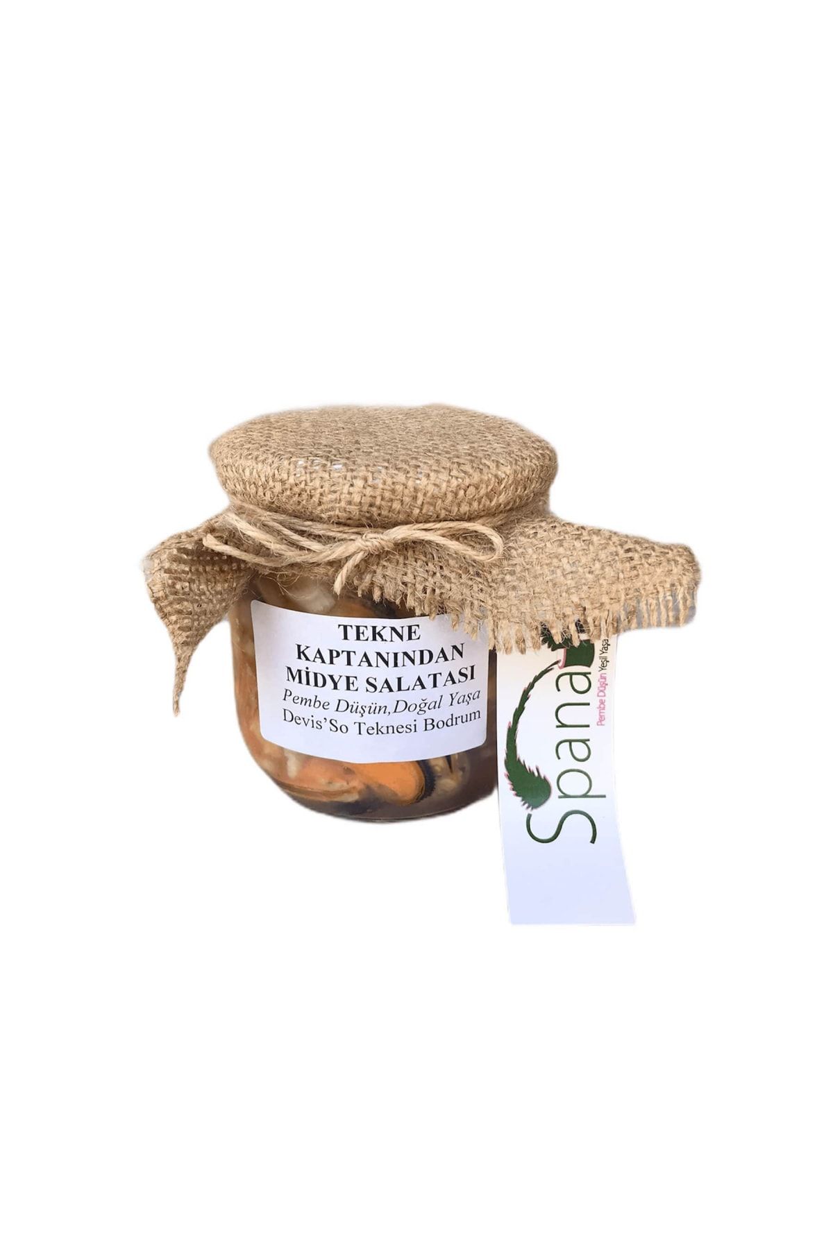 SPANA Midye Salatası Tekne Kaptanından Ev Yapımı Katkısız 330 gr