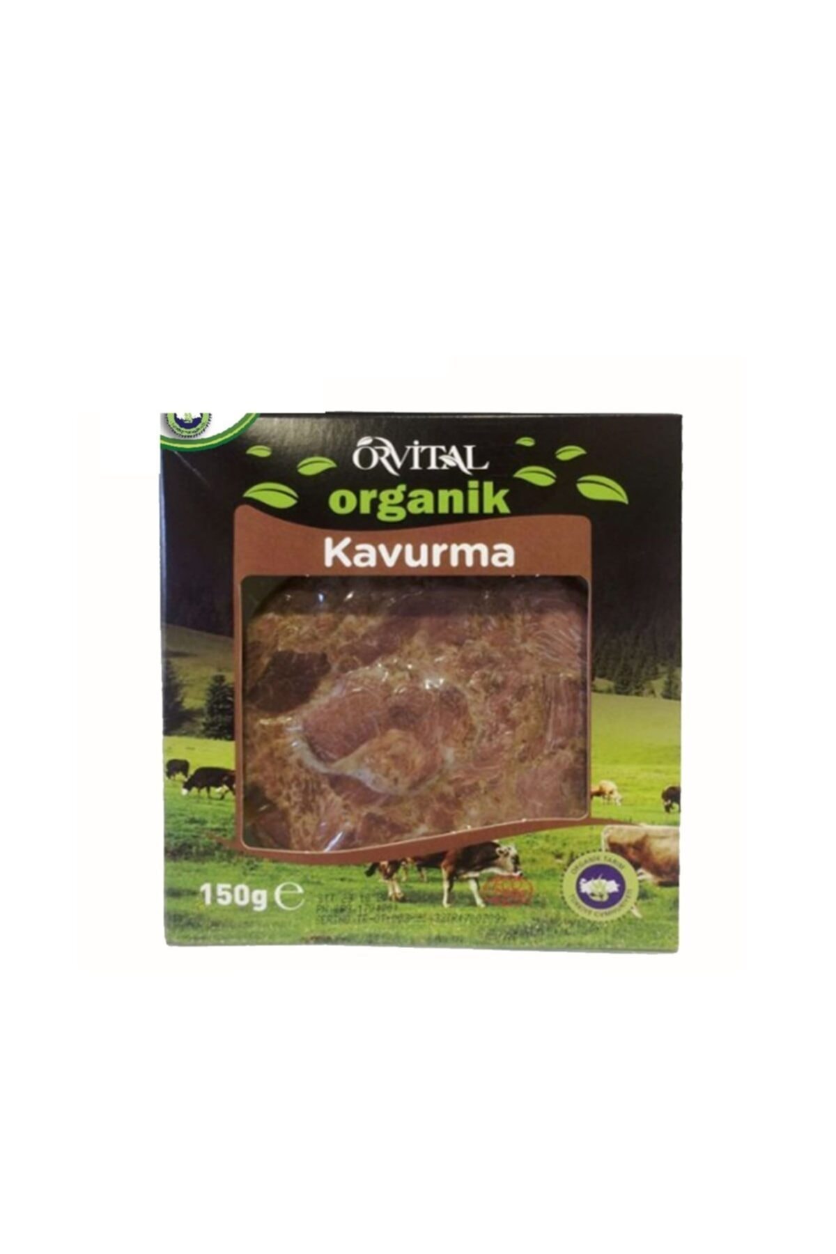 Orvital Organik Dana Kavurma 150 Gr