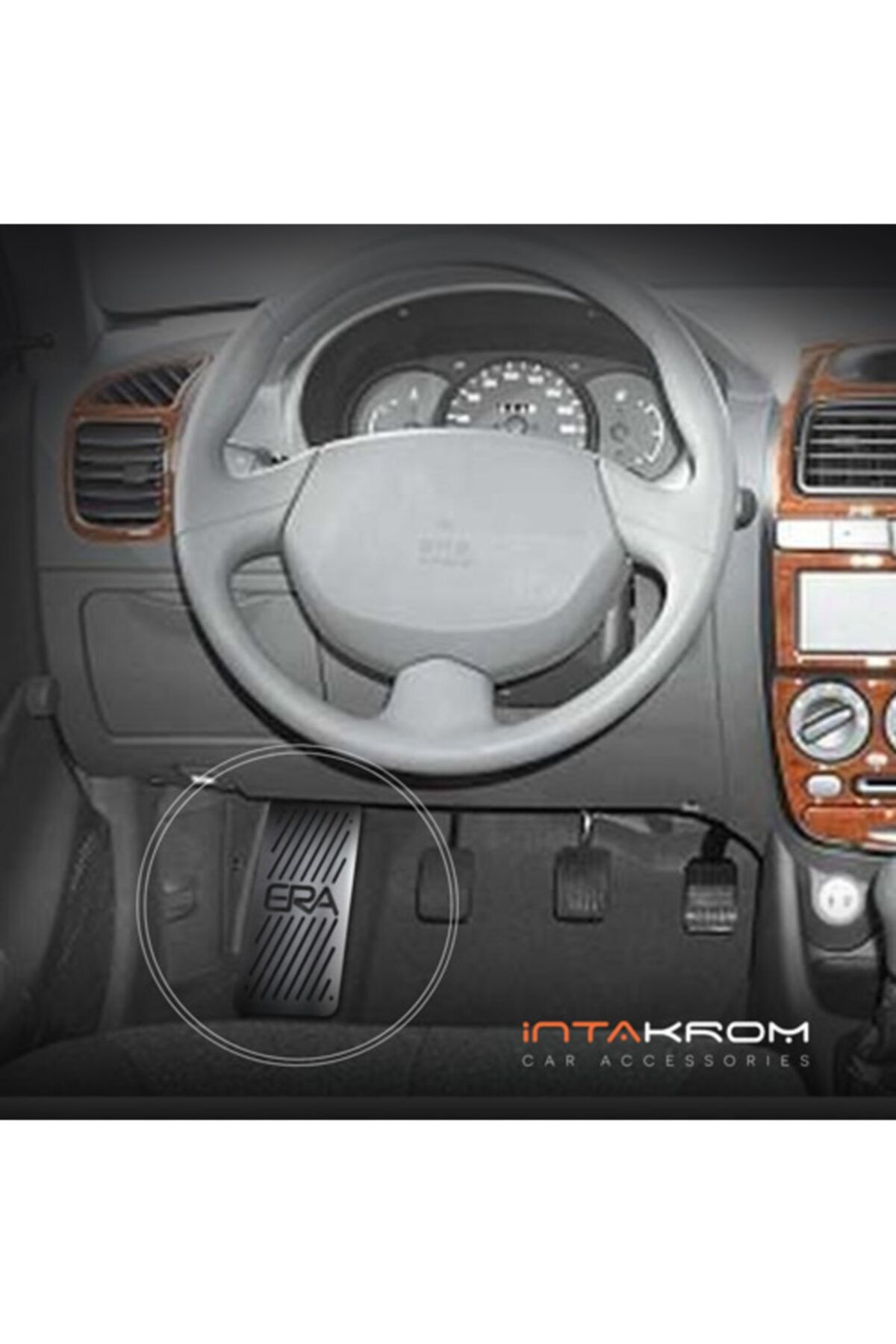 intachrom hyundai accent era krom ayak dinlendirme pedali 2006 2011 fiyati yorumlari trendyol