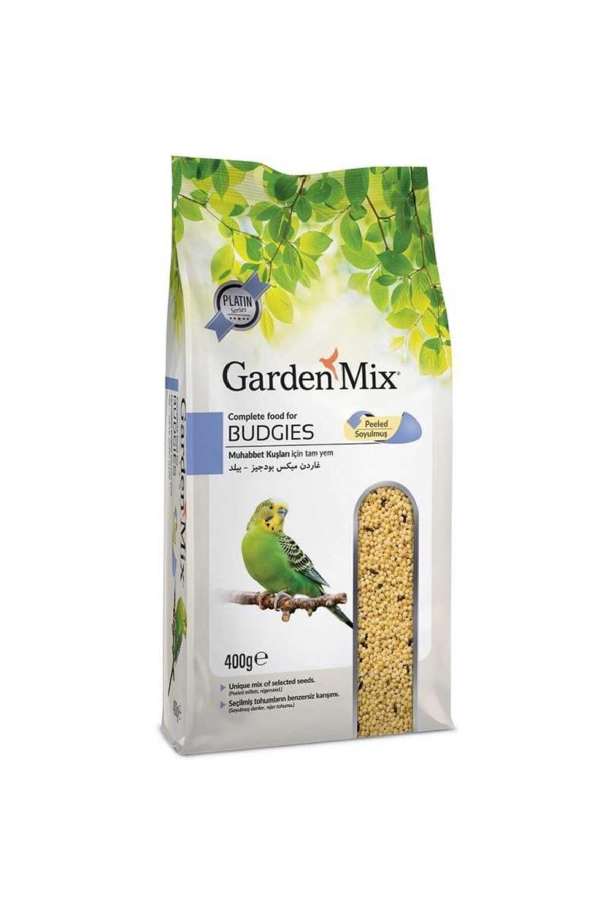 gardenmix kabuksuz muhabbet kusu yemi 400 gr fiyati yorumlari trendyol