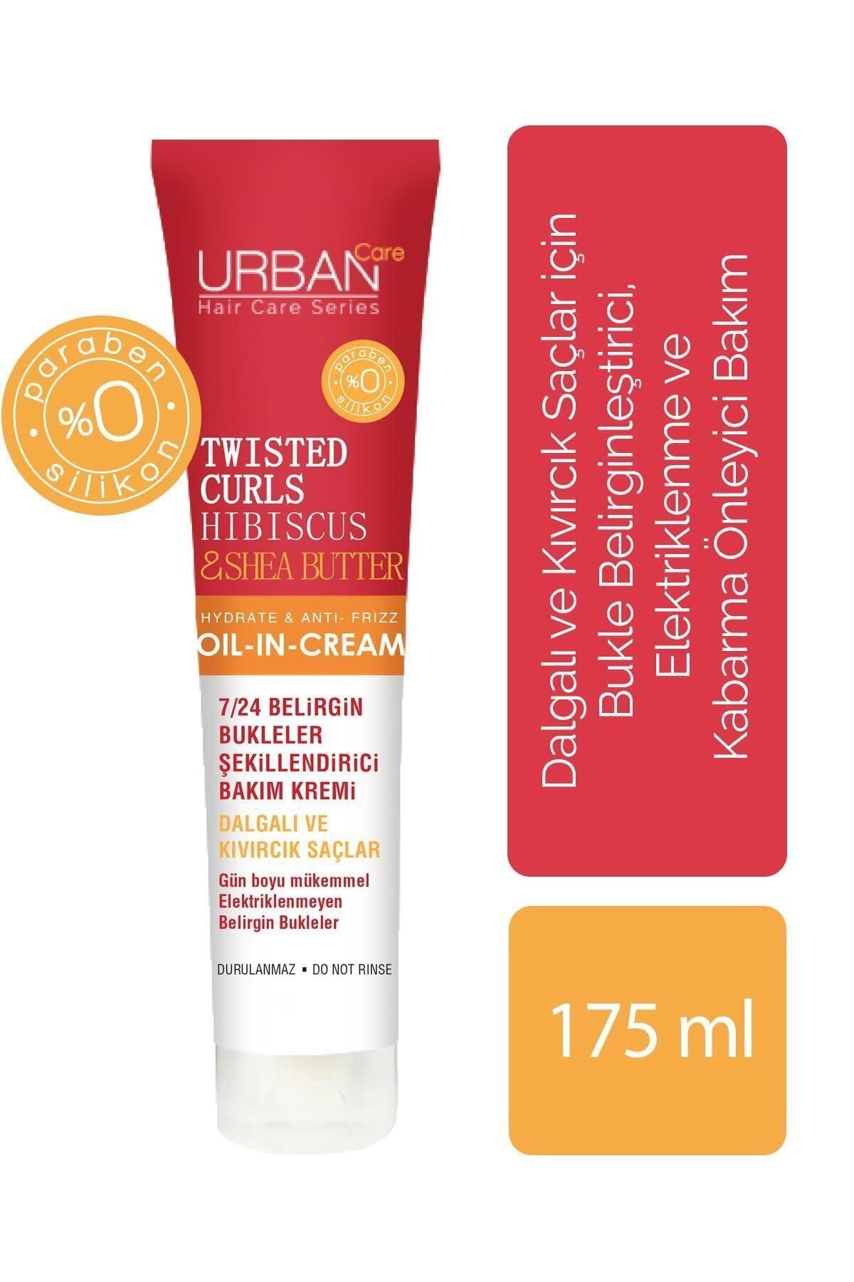 urban care hibiscus ve shea yagi iceren bukle belirginlestiricii durulanmayan bakim kremi 175 ml 8680690703867 fiyati yorumlari trendyol