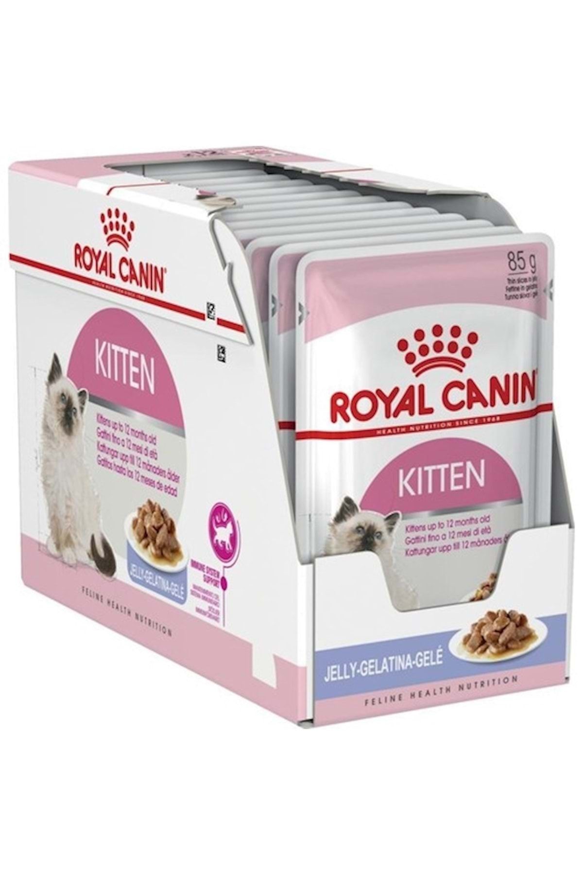 Royal Canin Jelly Kitten Instinctive Yaş Yavru Kedi Maması 85 Gr X 12